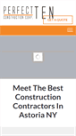 Mobile Screenshot of perfecttenconstruction.com